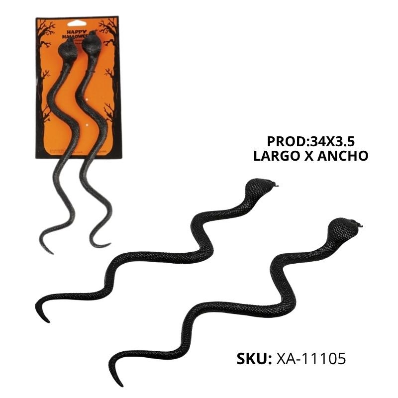 SERPIENTE PLAST X2PCS X240B