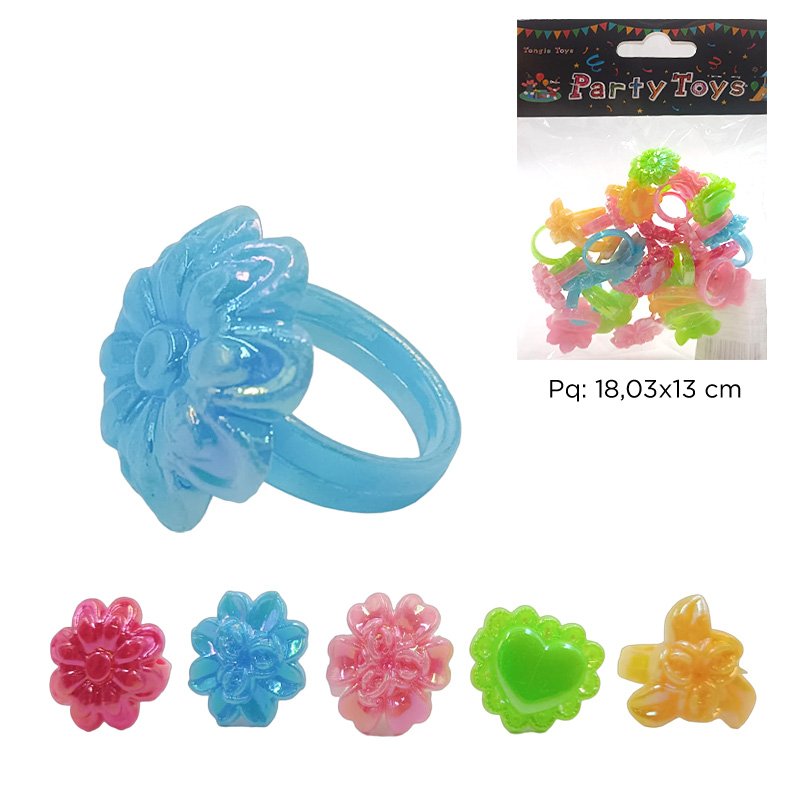 SET ANILLOS BRILLOSOS X24 X240B