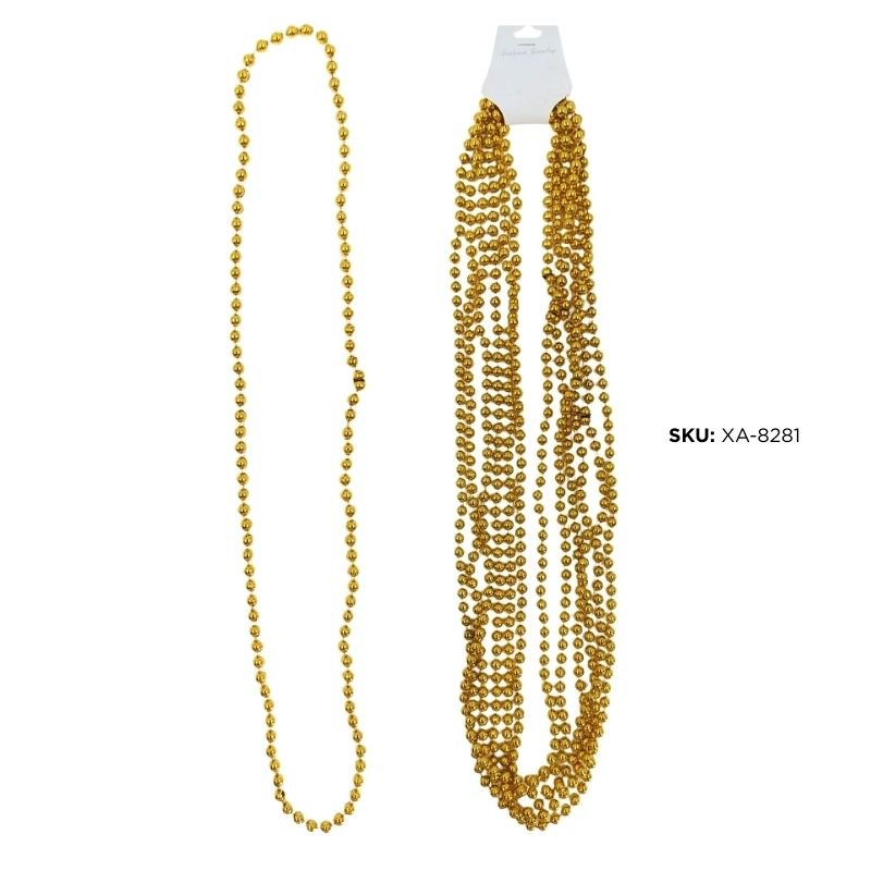 SET COLLAR DORADO X6PCS /X200B