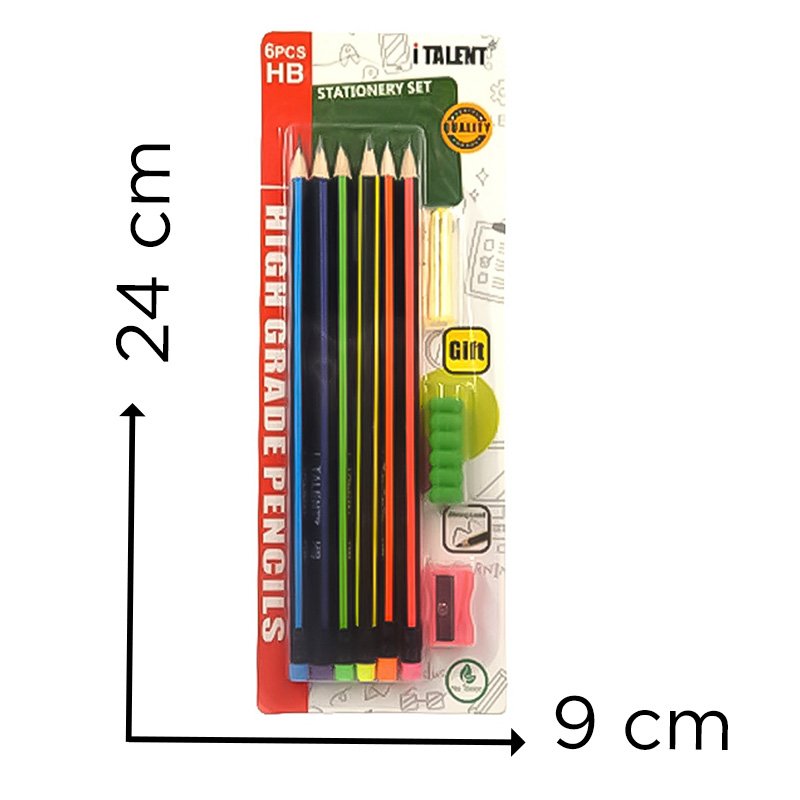 SET LAPICES X6 HB NG/NEON