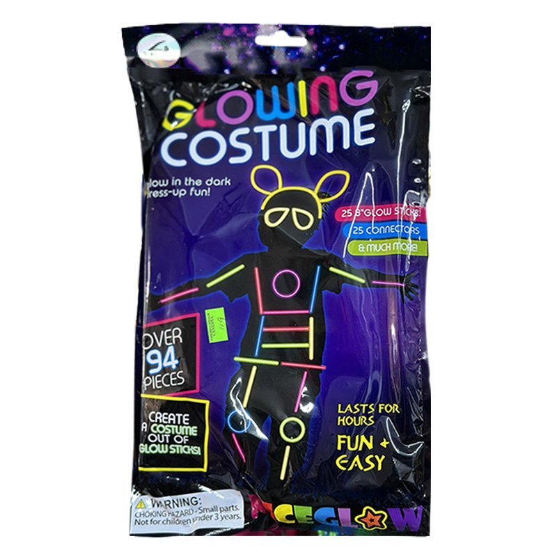 SET NEON CUERPO C/OREJAS X 12 PCS