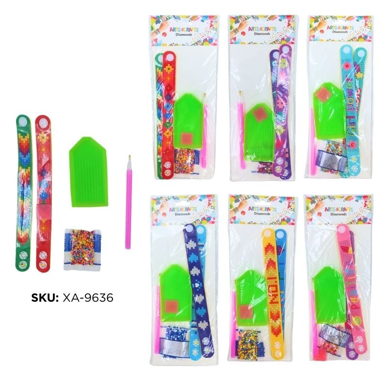 SET PULSERA DIAMANTE 2PCS X800B