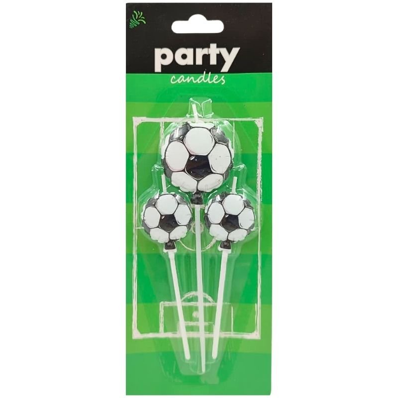 SET VELA PELOTA FUTBOL X3 PCS XU