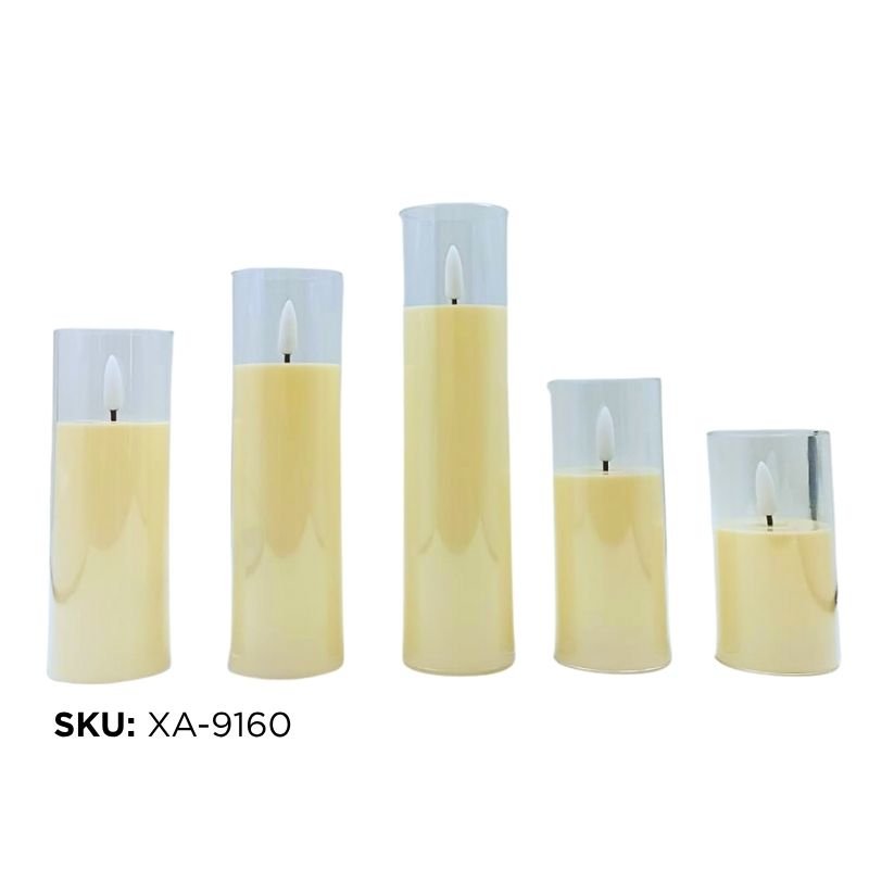 SET VELAS LED C/REMOTO X5PZS X48B