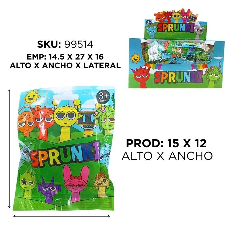 SOBRE SORPRESA SPRUNKI CX24 BX1152