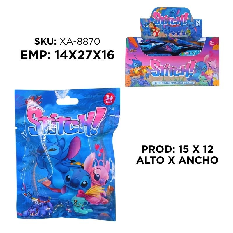SOBRE SORPRESA STITCH XU CX24 BX30
