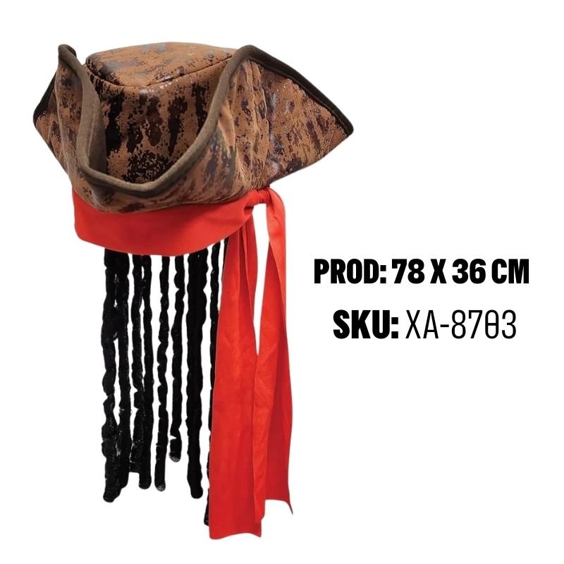 SOMBRERO CAFE JACK PIRATA BX300