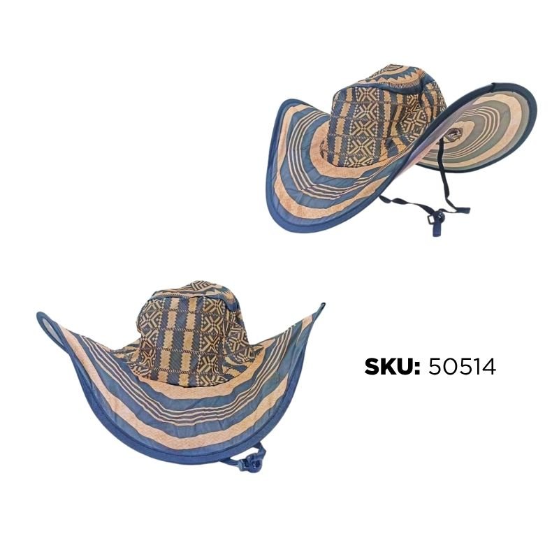 SOMBRERO COLOMBIANO TELA XU