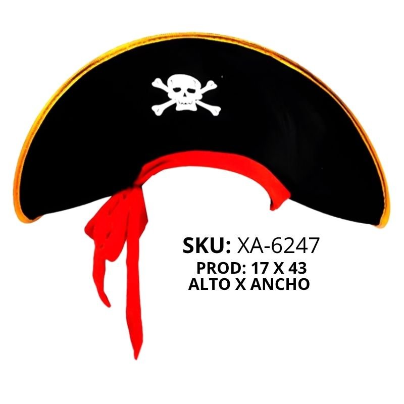SOMBRERO PIRATA X 240B
