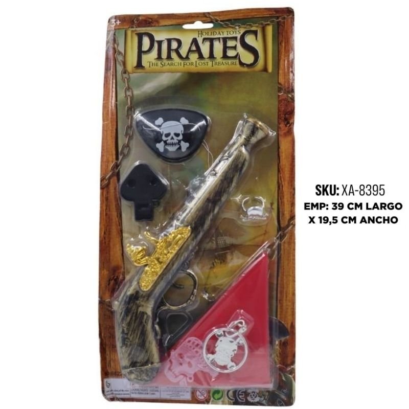ACCESORIOS PIRATA 4PCS 2 MOD BX192