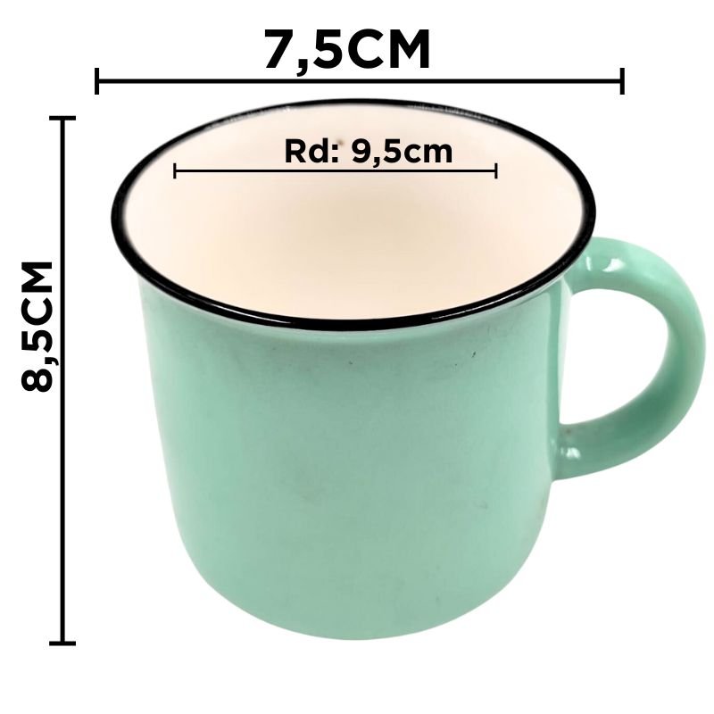 TAZA CERAMICA V/COLOR XU X72B