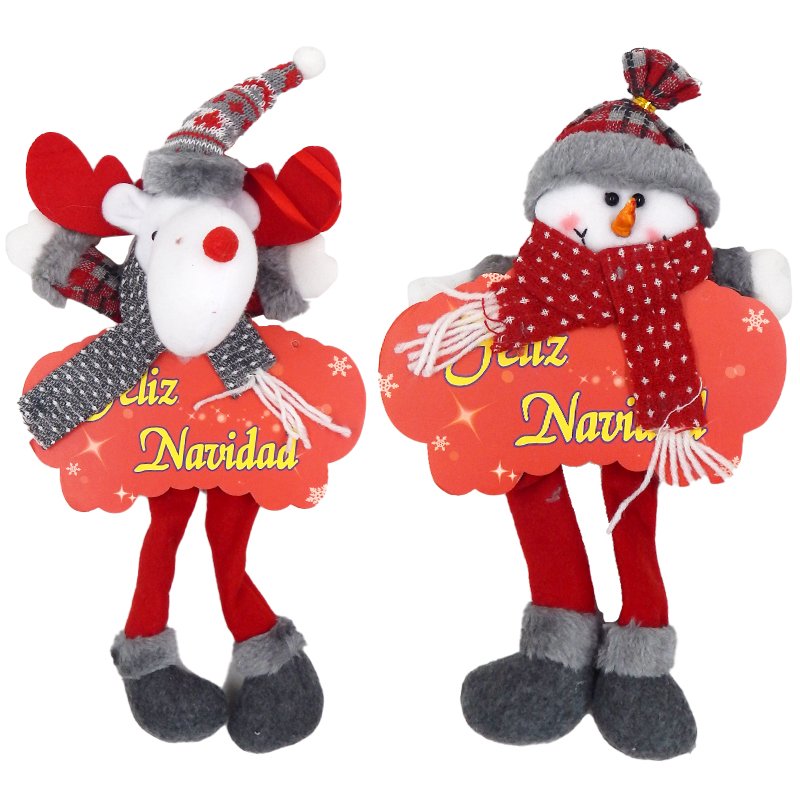 ADORNO MUÑECO NIEVE
