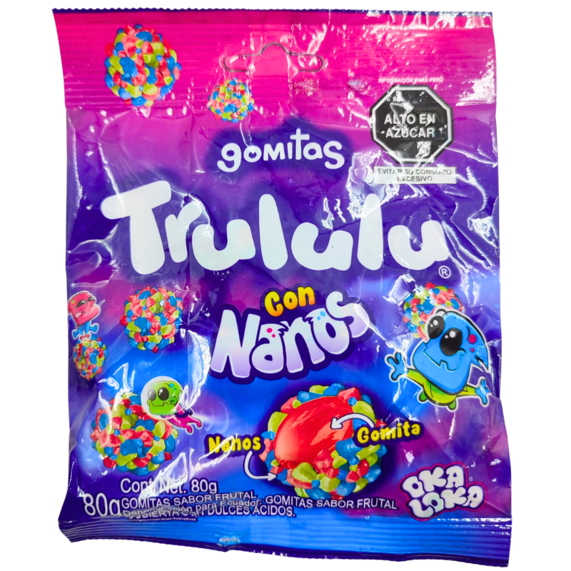 TRULULU GOMITAS CON NANOS 80GR / CJA 12