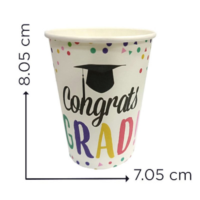 VASO CART. CONGRATS GRAD X10 X240B