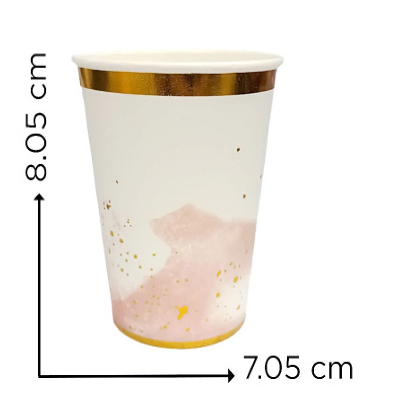 VASO CART. DOR/ROS PAST. X10 X300B