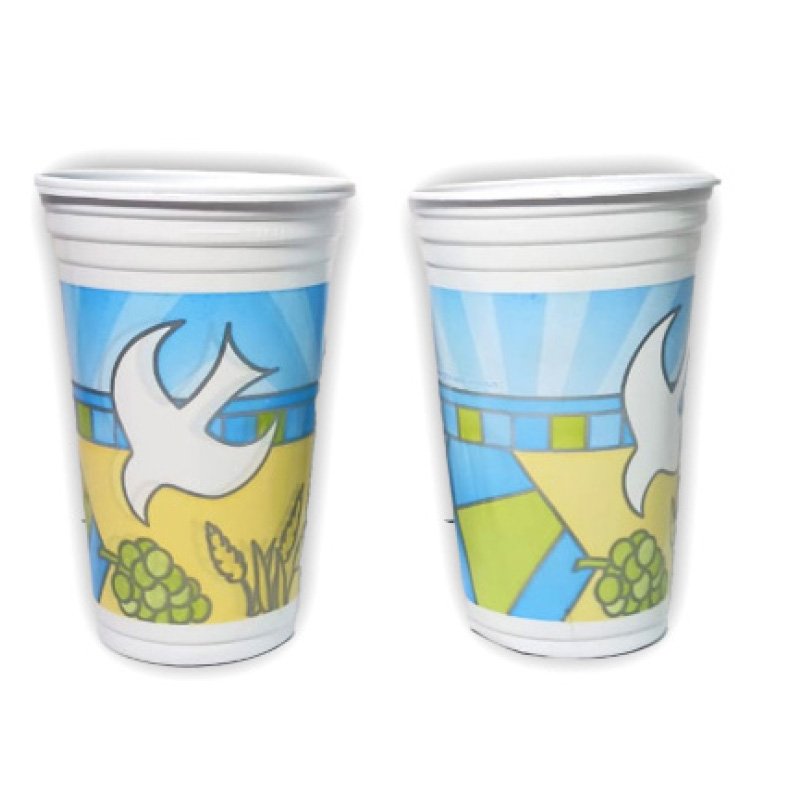 VASO ESTAMPADO 330ML X8PCS