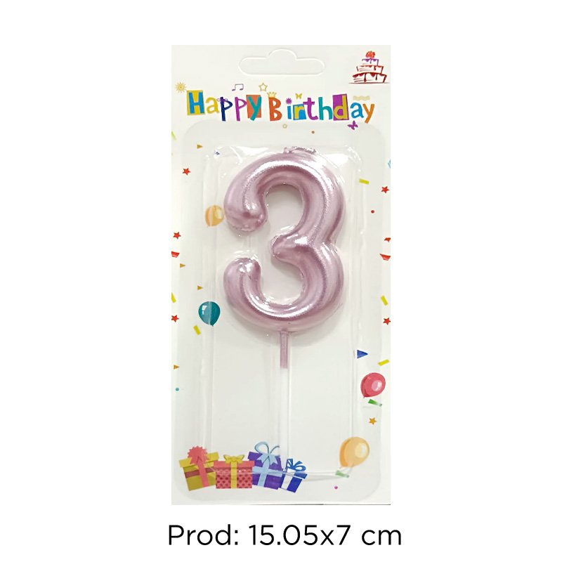 VELA #3 ROSE GOLD CROMADA PEQ XU X720B