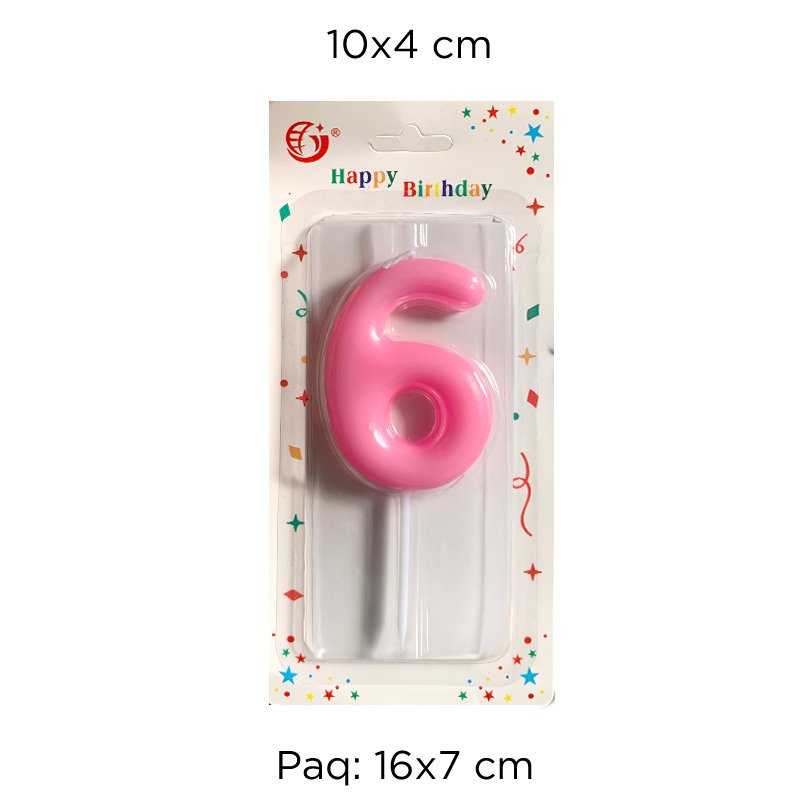 VELA #6 ROSA/PAST XU X600B