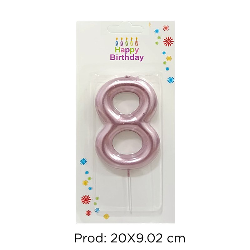 VELA #8 ROSE GOLD CROMADA