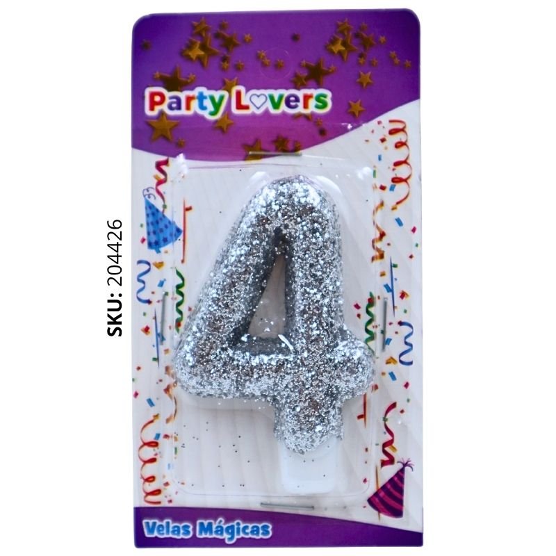 VELA ESC #4 PLATA MAGIC