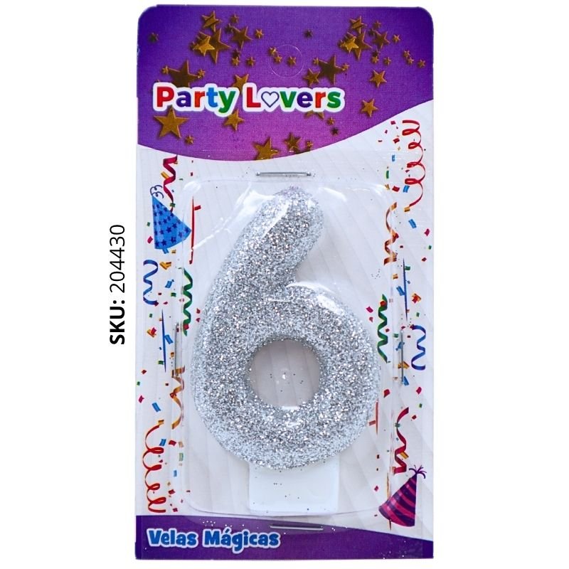 VELA ESC #6 PLATA MAGIC
