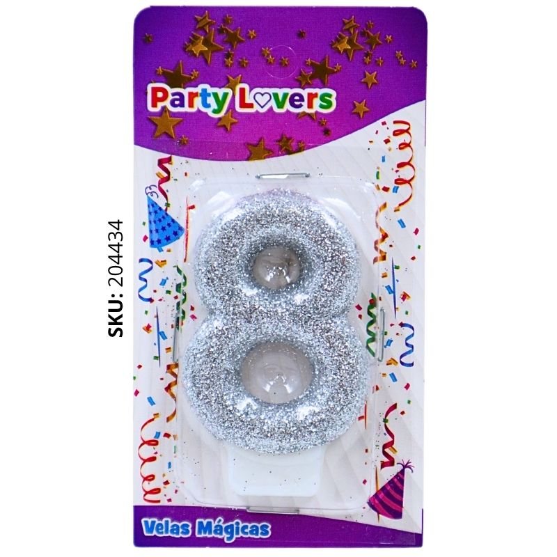 VELA ESC #8 PLATA MAGIC