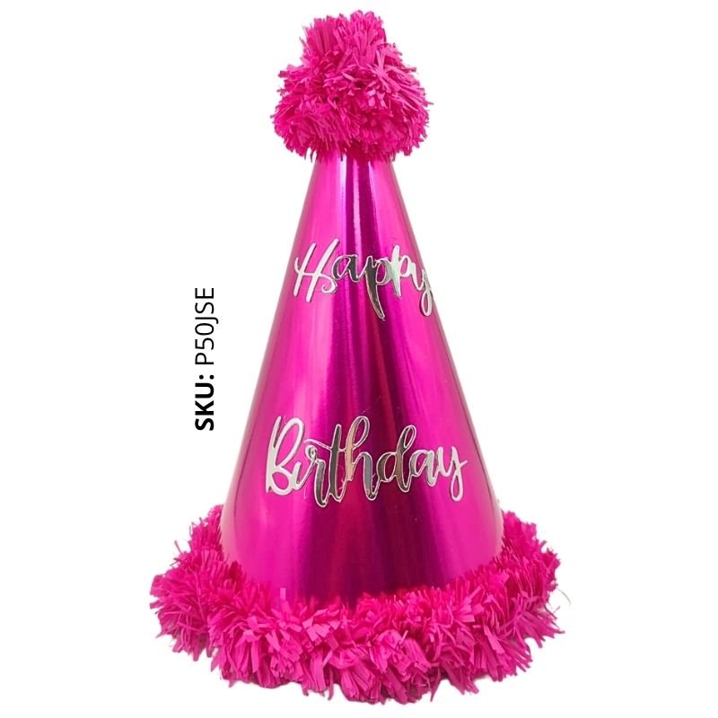 GORRO HB METALIZADO FUCSIA