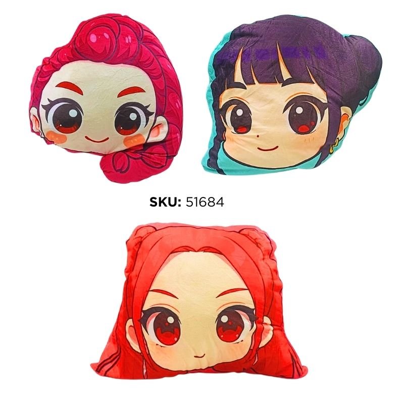 ALMOHADA CABEZA GUERRERAS K-POP V. PER