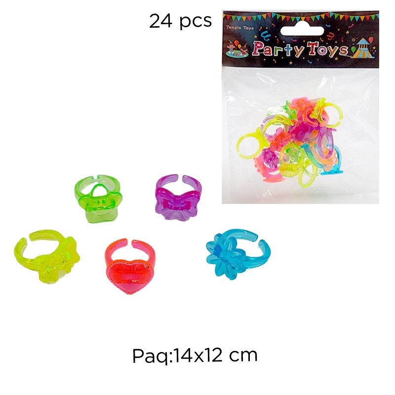ANILLOS TRANSPARENTES X24PZS X240B