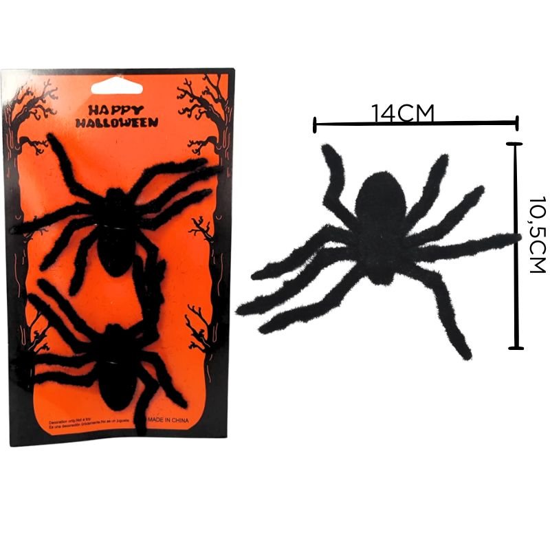 ARAÑA C/NEG X2PCS X240B