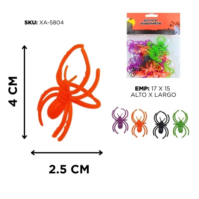 ARAÑA PEQ HALLWN 4 COL. X240B