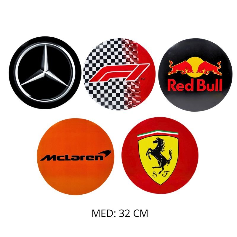 BACKING CIRCULAR FORMULA 1 (VARIOS MOD)