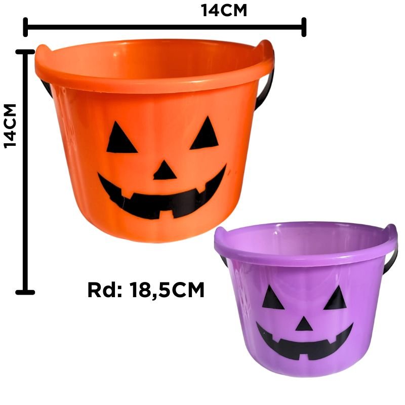 BALDE CALABAZA HALLOWEEN 2COL XU X150B