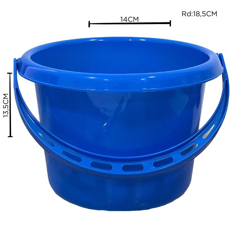 BALDE PLAST. AZUL X240B