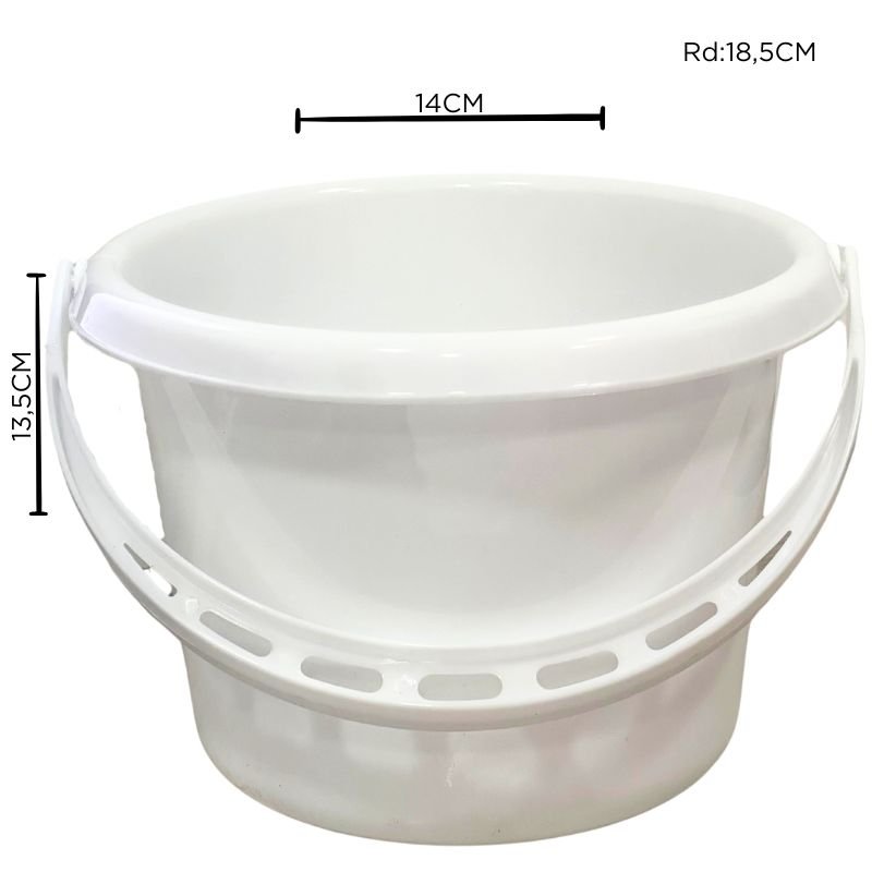 BALDE PLAST. BLANCO X 240B