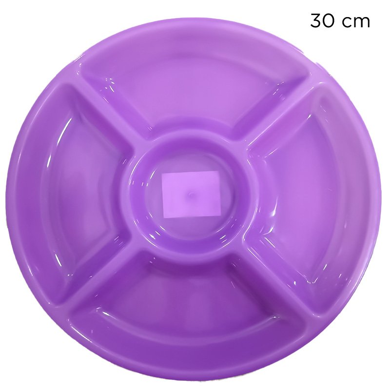 BANDEJA CIR.MORADO 5DVS X168B