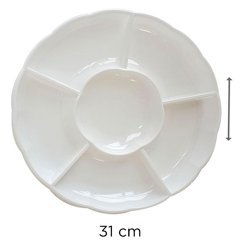 BANDEJA CIRC. BLANCO X3U X48B