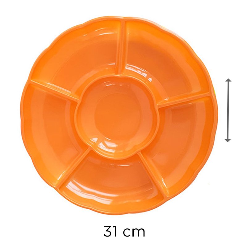 BANDEJA CIRC. NARANJA X3U X48B
