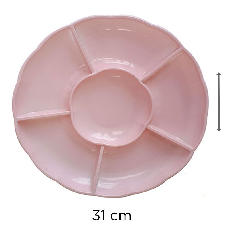 BANDEJA CIRC. ROSA PASTEL X3U X48B
