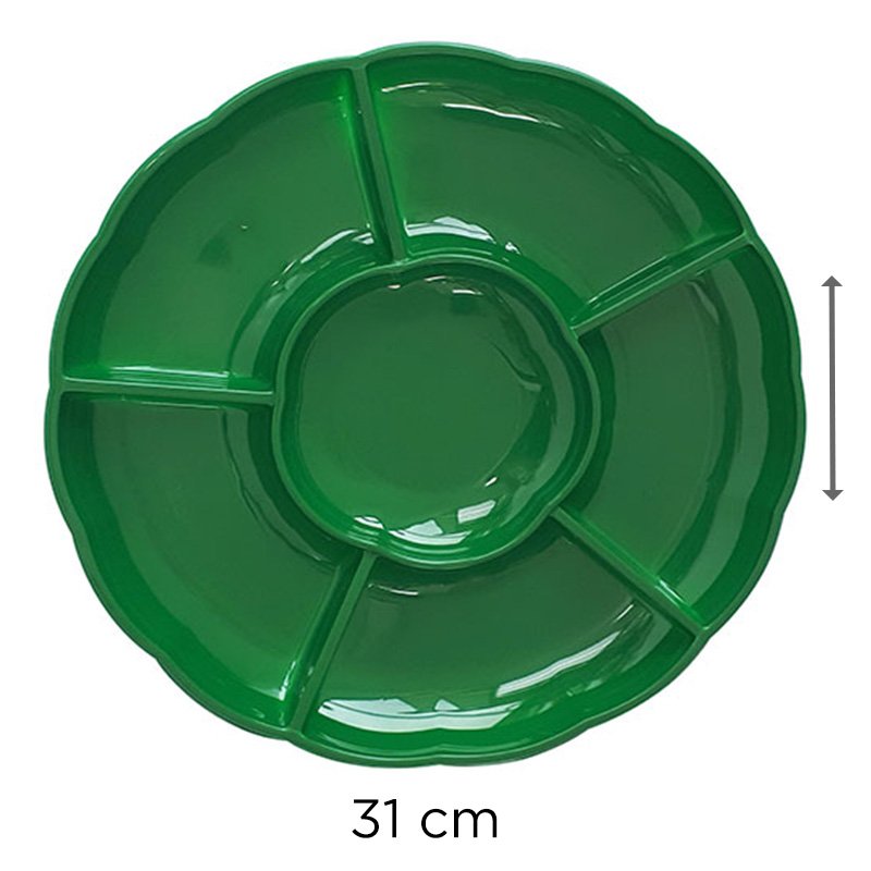 BANDEJA CIRC. VERDE X3U X48B
