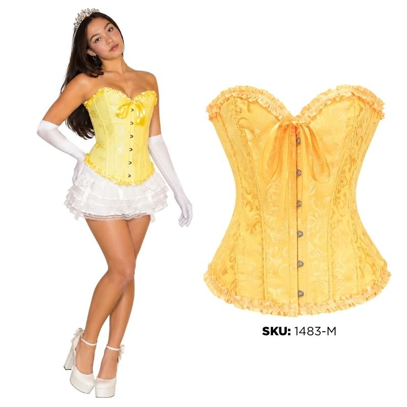 CORSET AMARILLO TALLA M