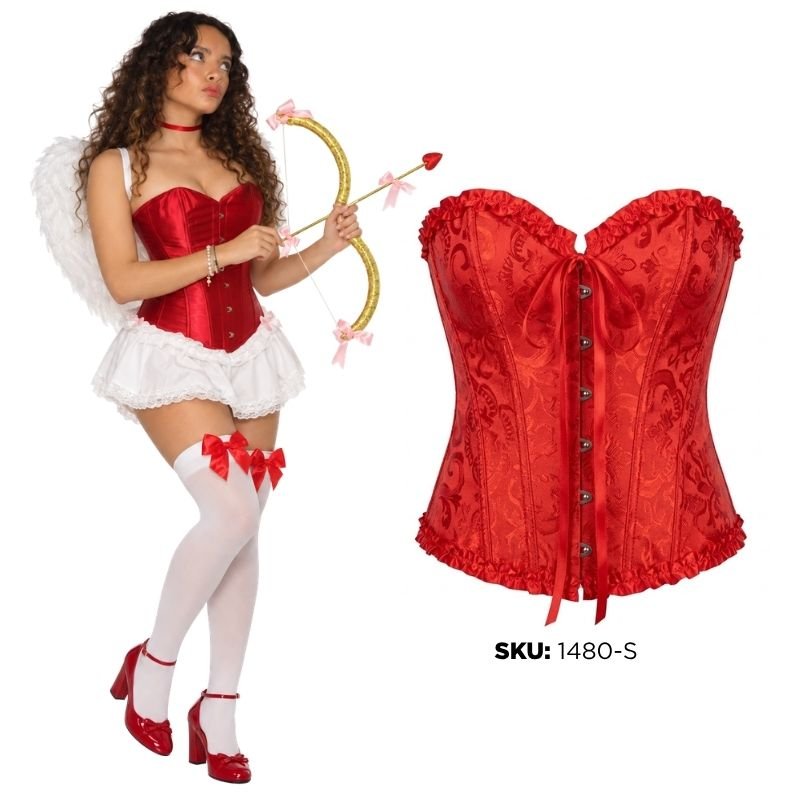 CORSET ROJO TALLA S