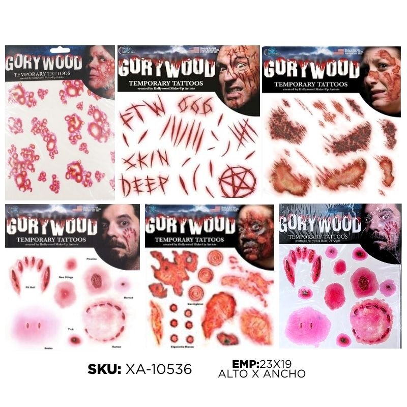 TATTOOS CICATRICES XU X12P X1200B