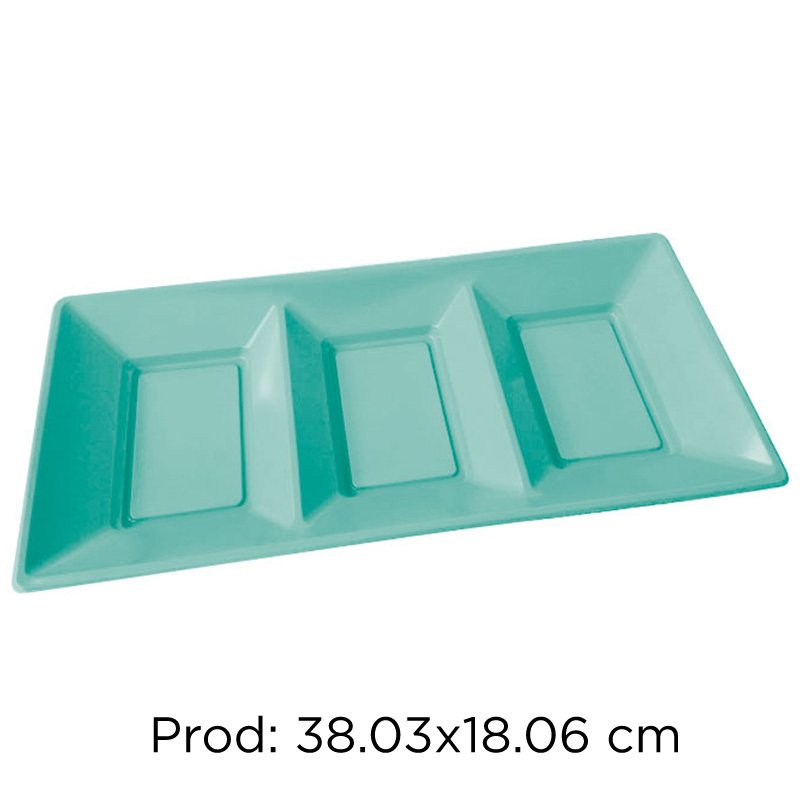 BANDEJA MENTA 3DIV.X 3U