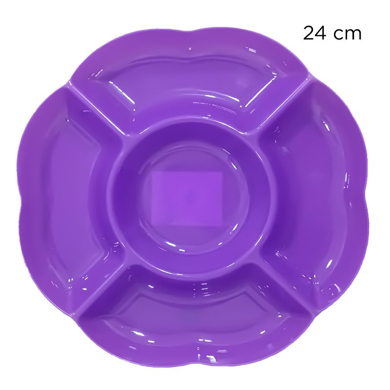 BANDEJA OND.MORADA 5DIV XU X360B