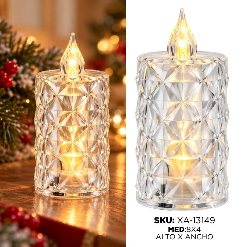 VELA LED GRANDE 8CM XU X24C X960B