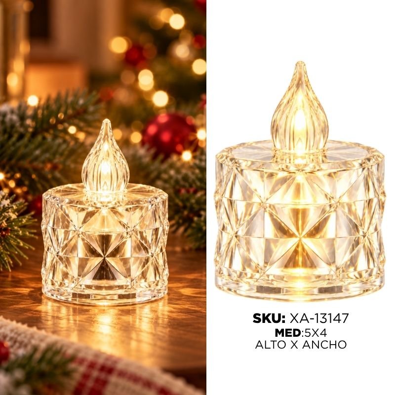 VELA LED PEQUEÑA 5CM XU X24C X960B