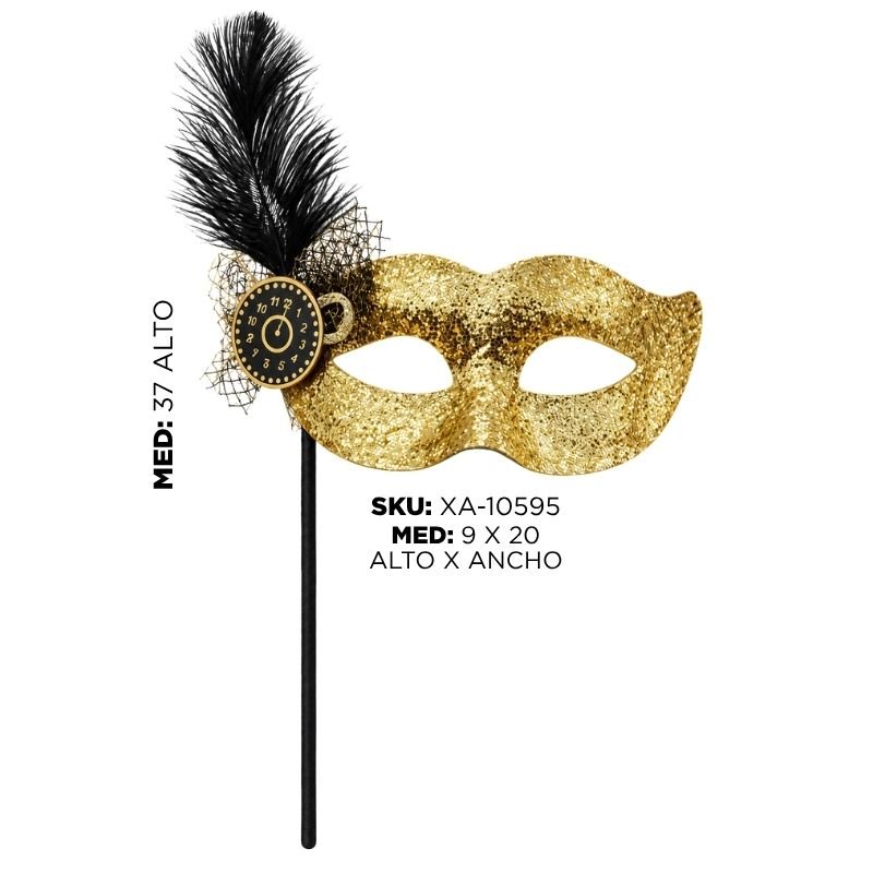 ANTIFAZ DORADO C/PLUMA Y SOPORTE XU X600B
