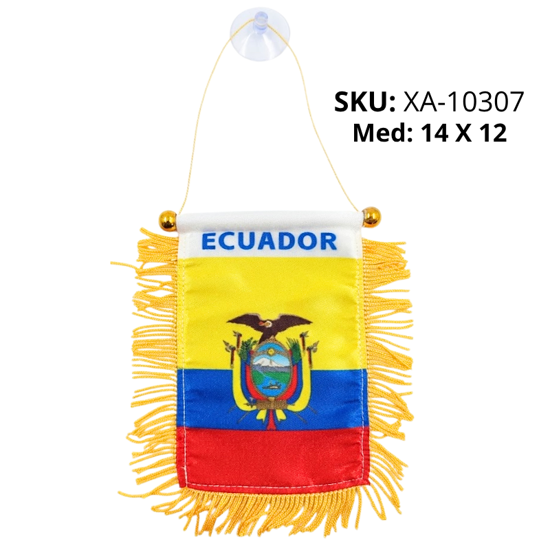 BANDERA COLGANTE ECUADOR X1200B