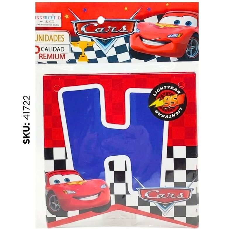 BANDERIN CUAD. H/B CARS (UNI)